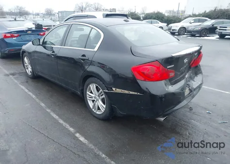 2013 Infiniti G37 Journey z USA, uszkodzony, nr VIN JN1CV6AP6DM712950